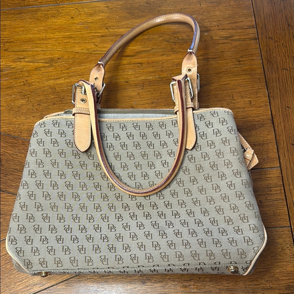 Dooney & Bourke Tan Monogrammed Women's Bag